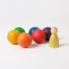 Grapat Coloured Wooden Balls with Nin | Conscious Craft ©